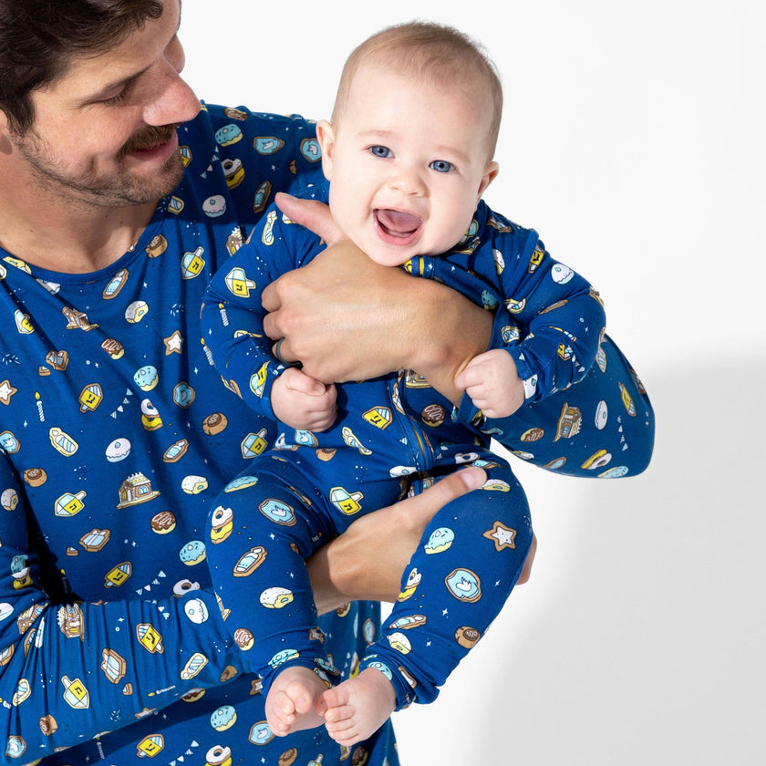 Hanukkah Cookies Bamboo Convertible Footie
