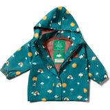Rainbow Days Recycled Waterproof Raincoat, Green