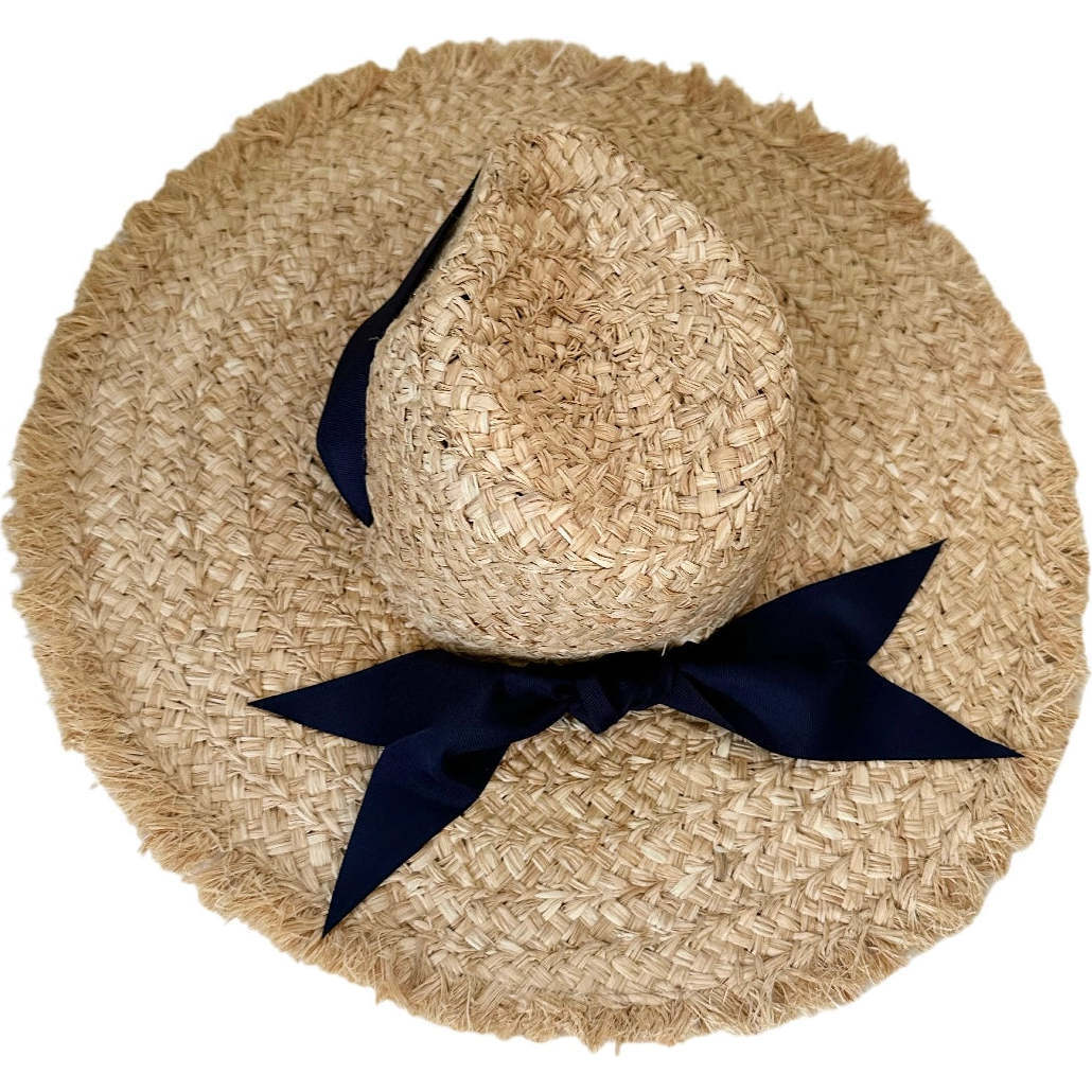 Women'S The Hydrangea Wide Grosgrain Ribbon Sun Hat