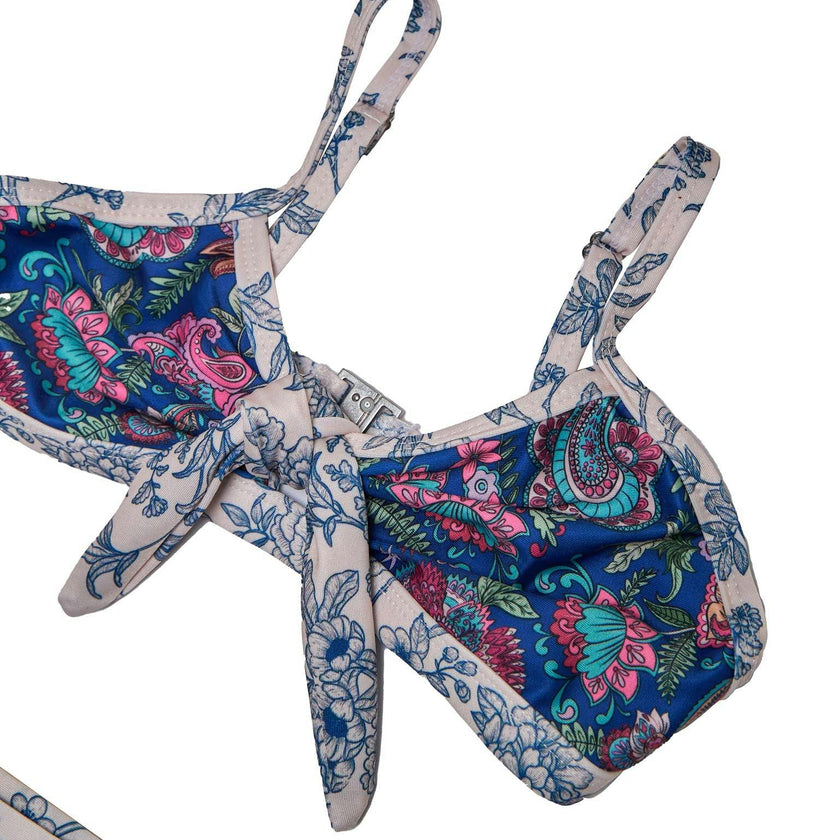 Girls 3 Piece Swim Set (River Print)
