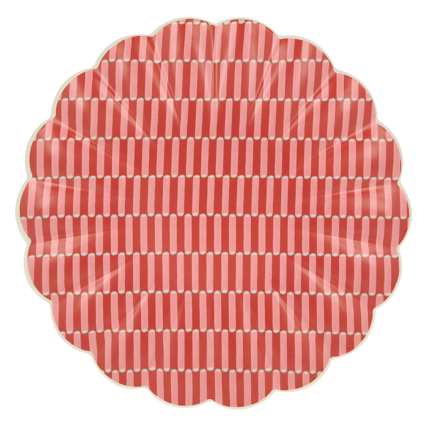 Meri Meri x Molly Mahon Patterned Reusable Large Plates