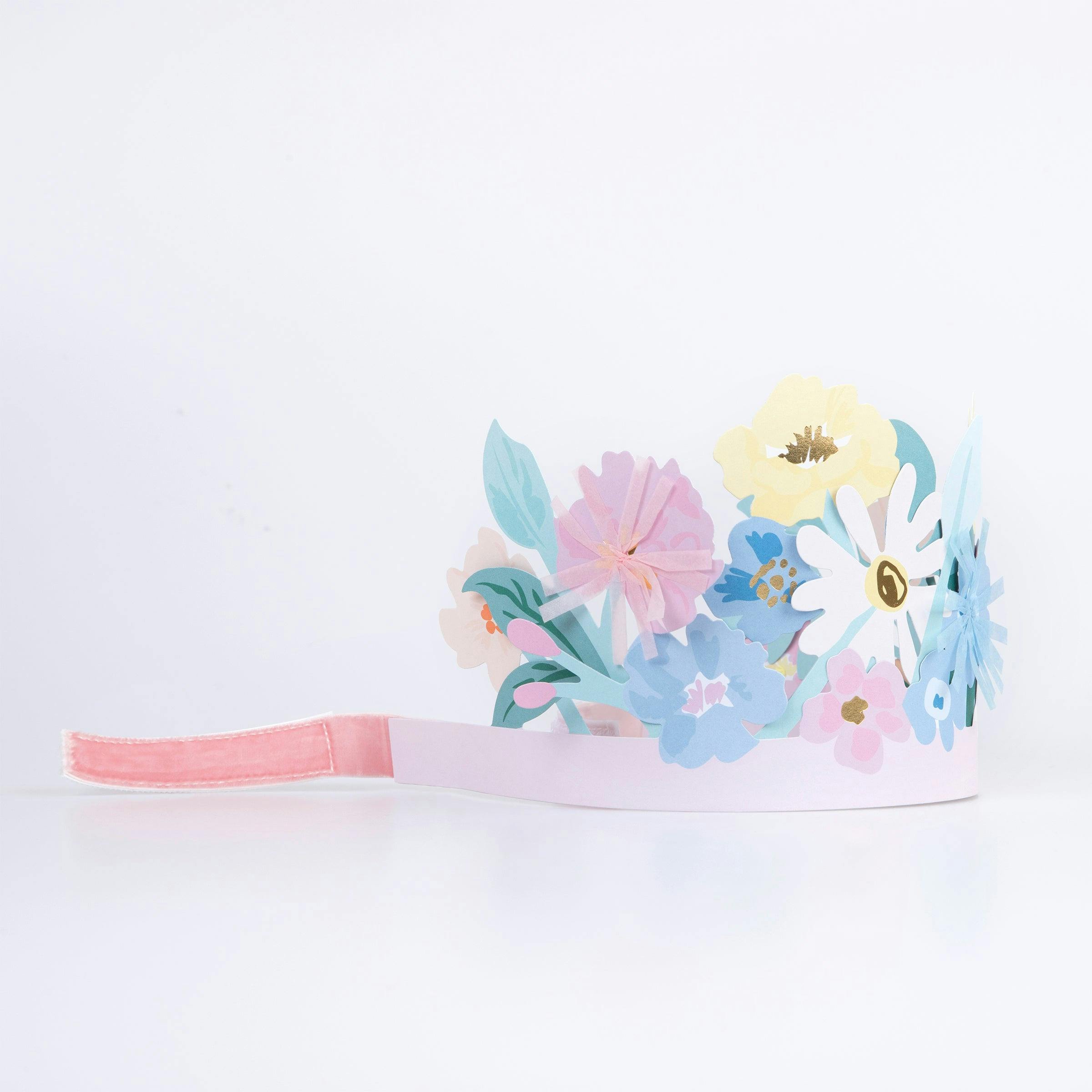 Paper Flower Headdress