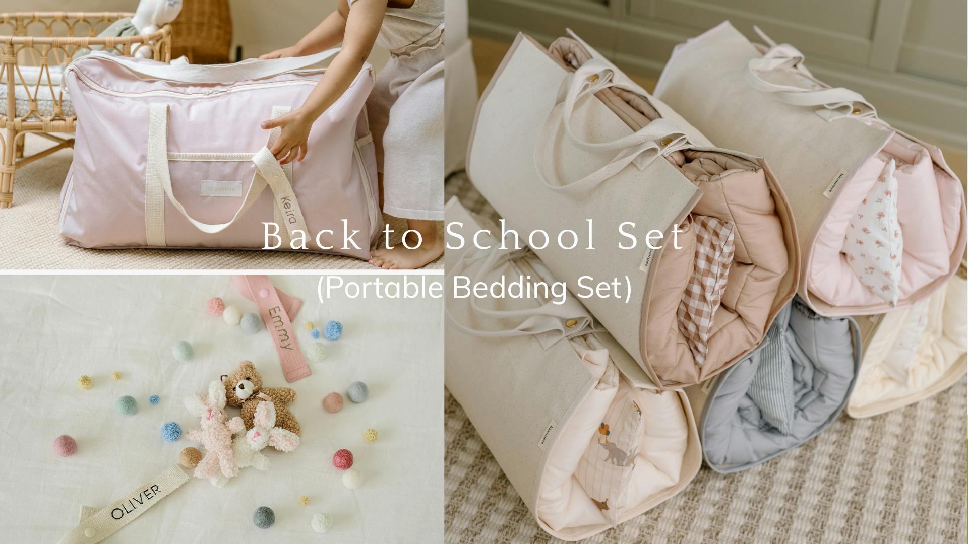 Back to School Set (Portable Bedding Set)
