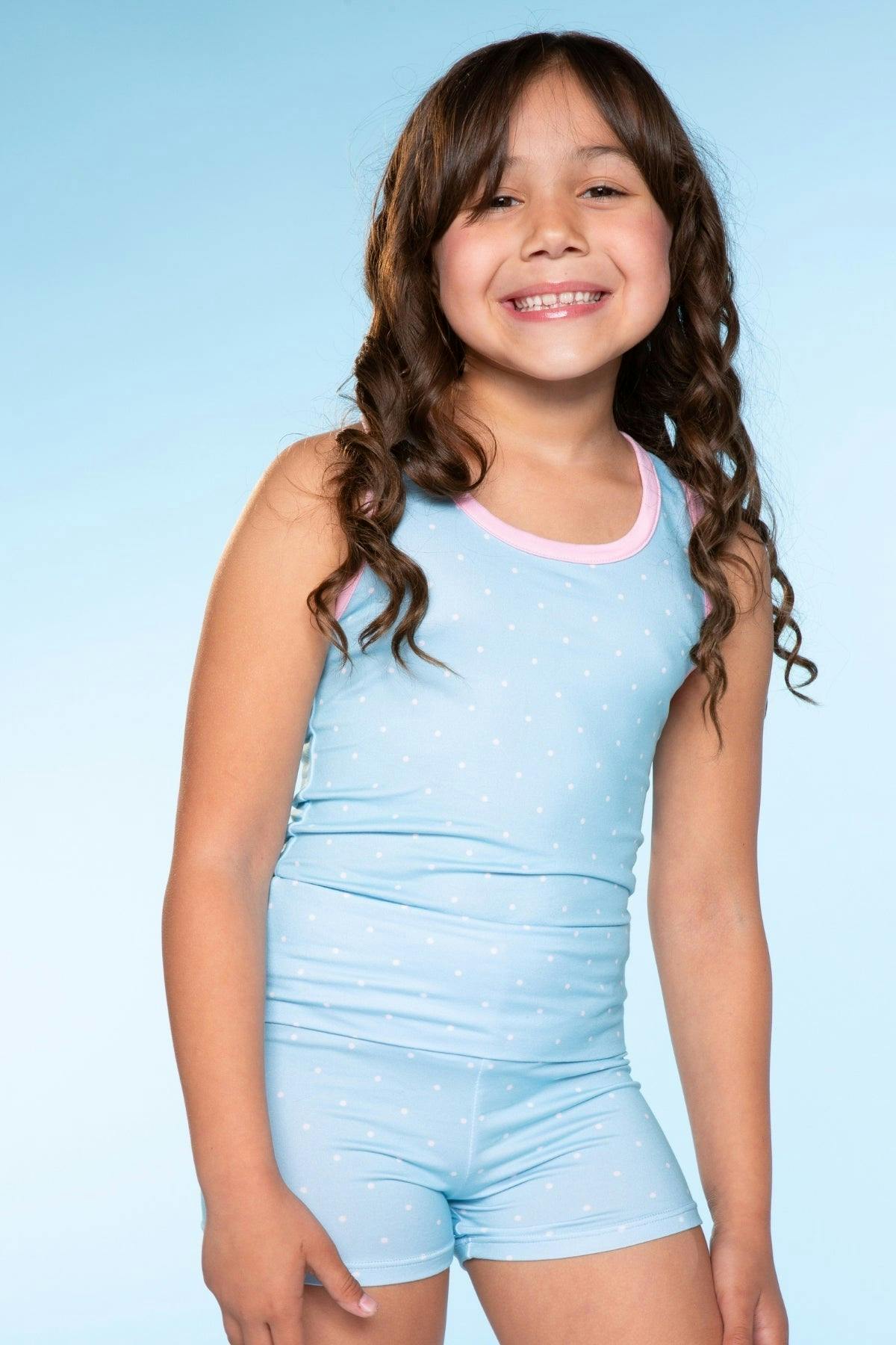 Racerback Tank & Foldover Short Set