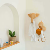 Handcrafted - Dinosaur Wall Decor - Rattan Wicker