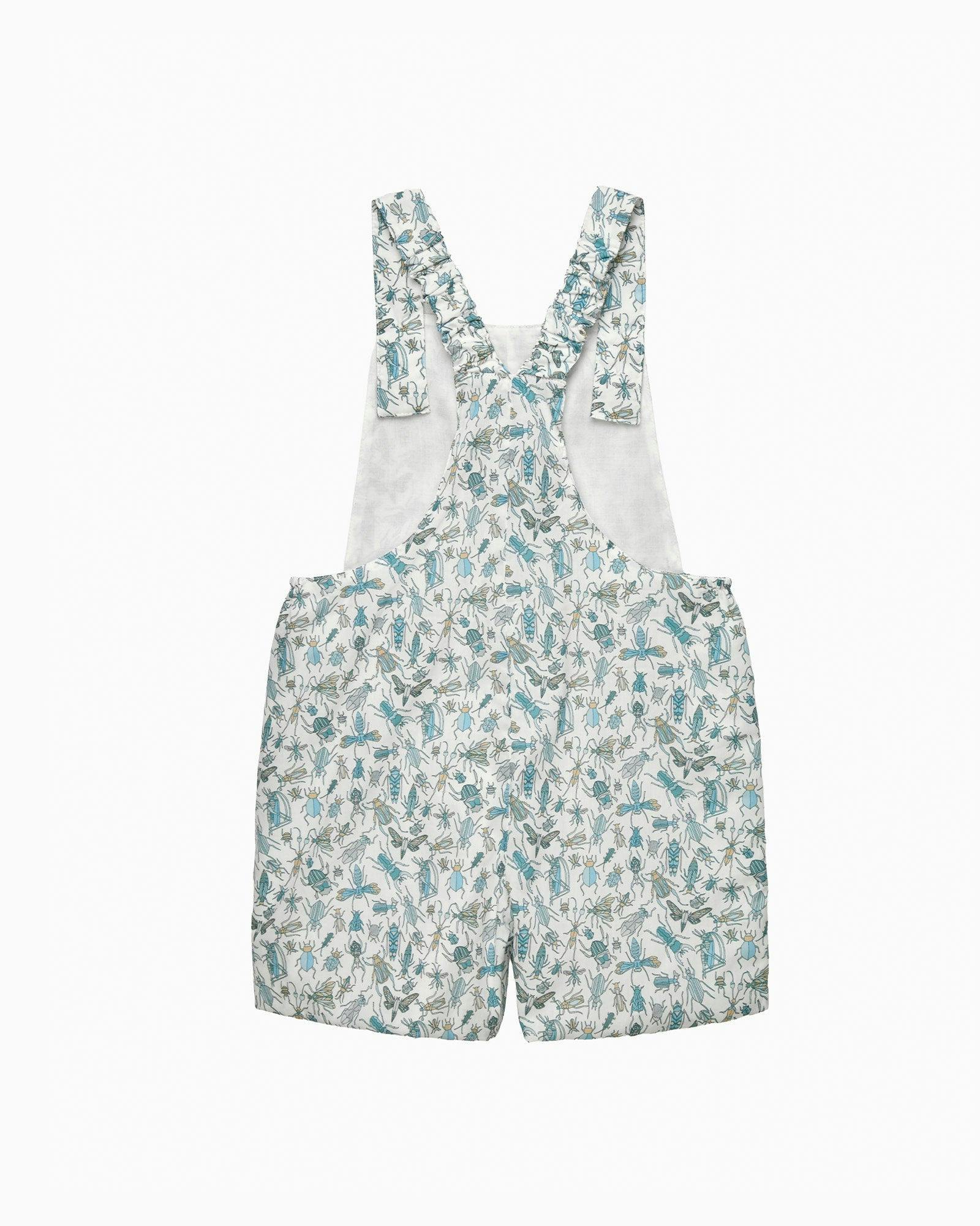 Baby Alexander Bib Shorts in Blue Bugs