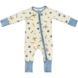 Baby Long Sleeve Zip Romper