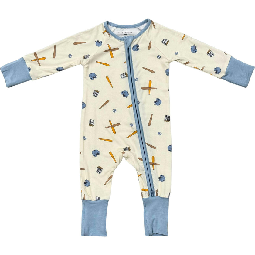 Baby Long Sleeve Zip Romper