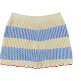 Mipounet SS26 Vita, Short Ecru Blue