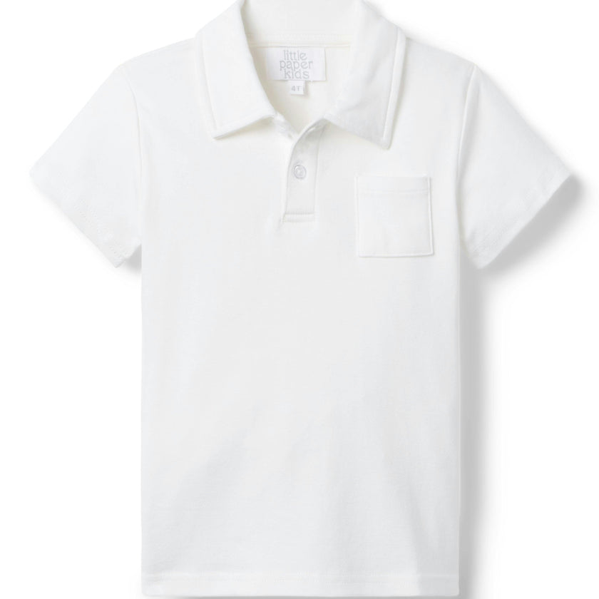 Archie Polo - White