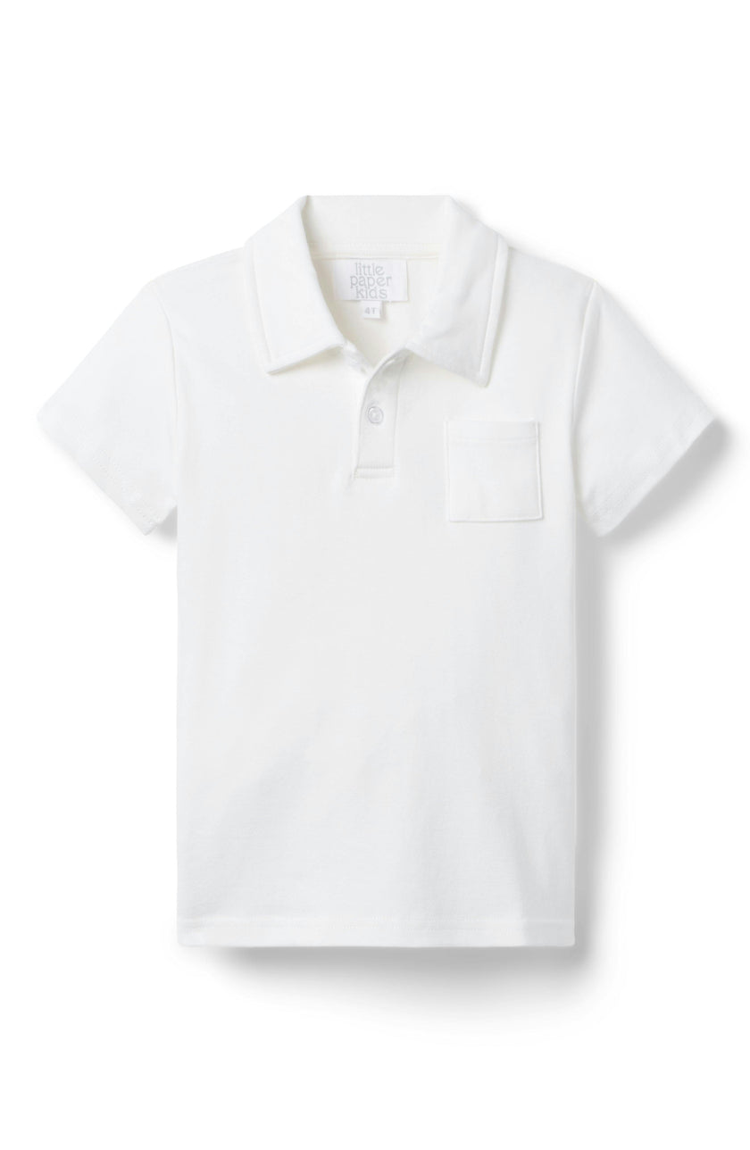 Archie Polo - White