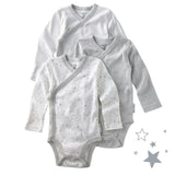 STERLING 3-Pack Side Snap Bodysuit