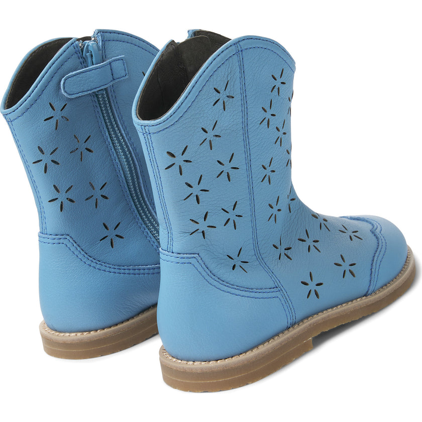 Savina Twins Boots, Medium Blue