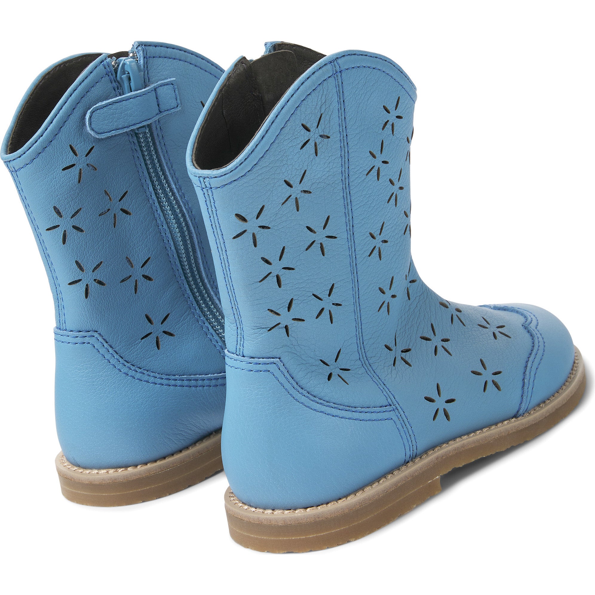 Savina Twins Boots, Medium Blue