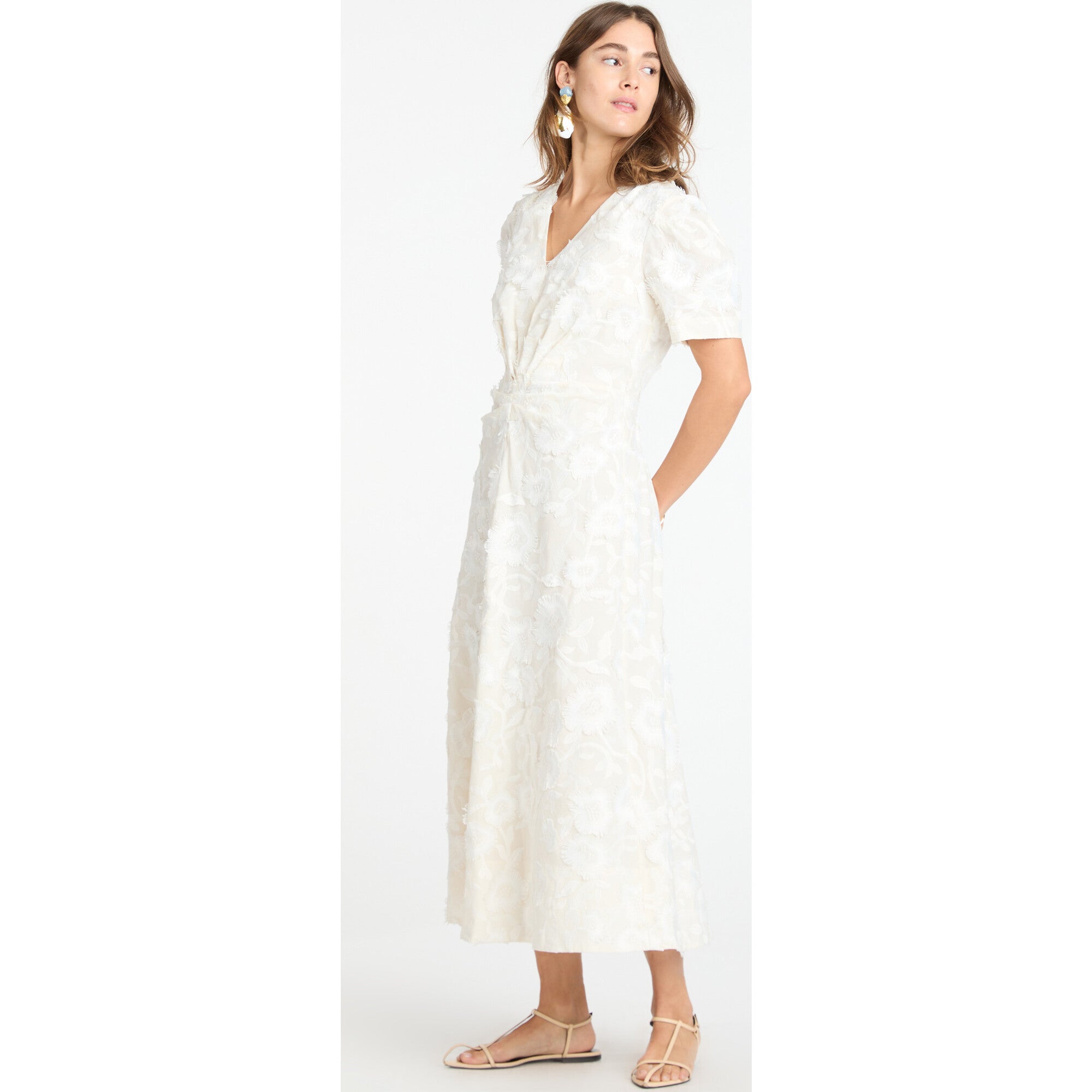 Women's Doris Dress, Cream