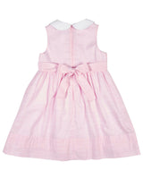Linen Look Dress With Flowers