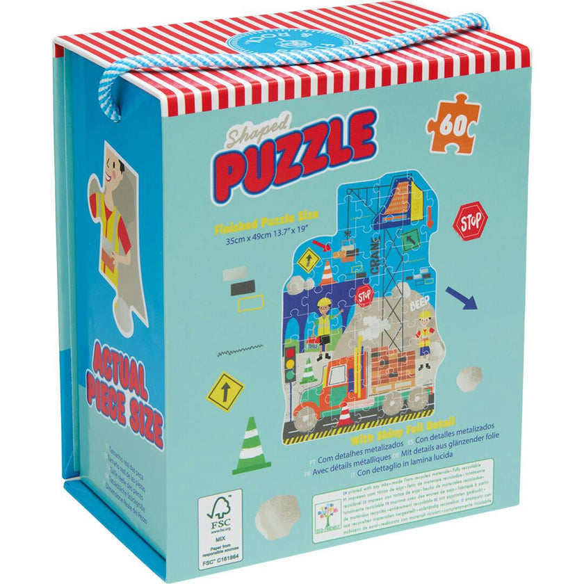 Construction 60pc Shaped Puzzle