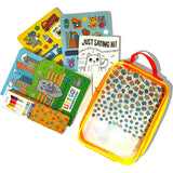Let's Go! Activity & Coloring Kit - Kitty in the City - Activity Book Markers Postcards Stickers