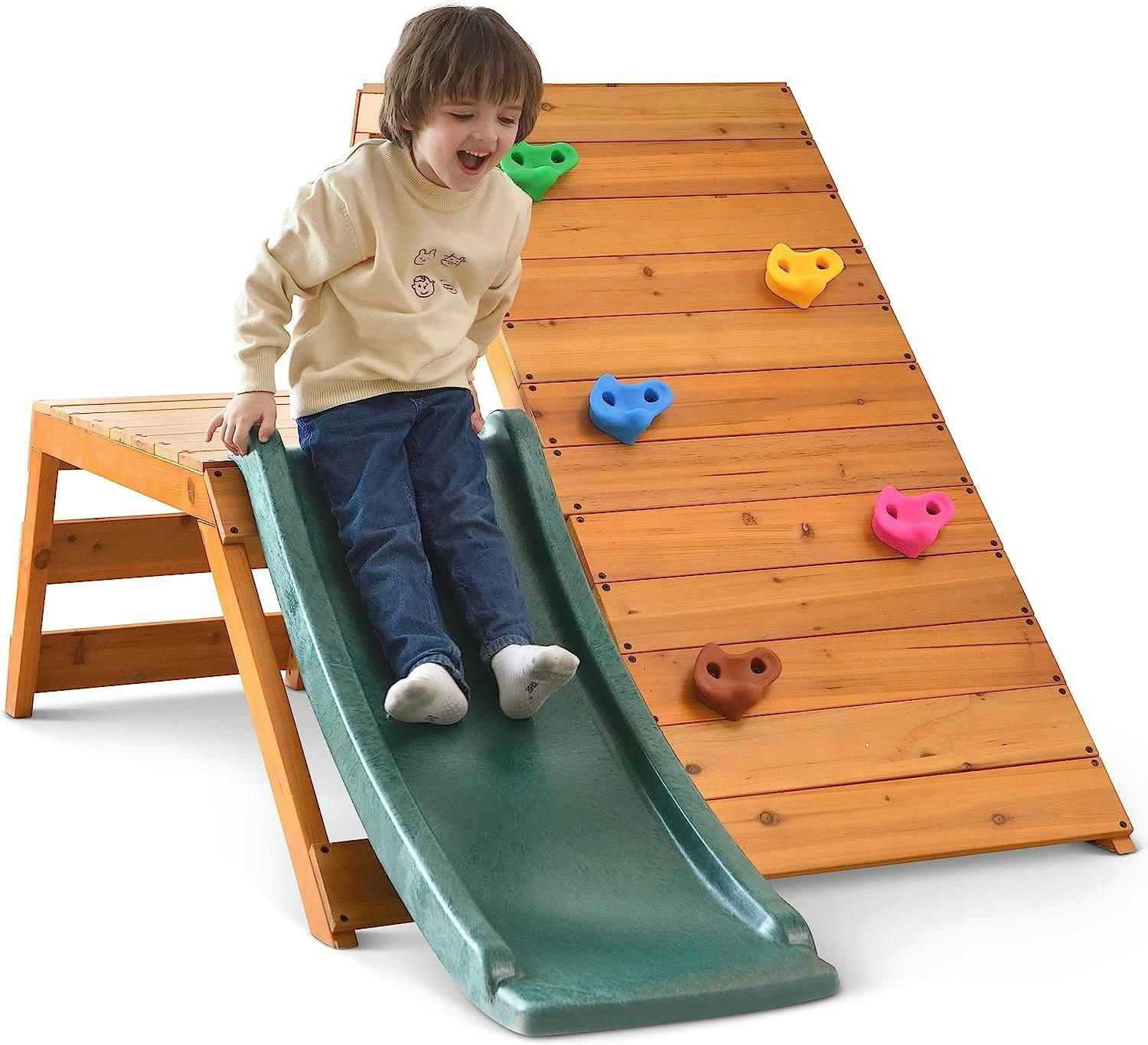 Palm - 5-In-1 Outdoor And Indoor Playground Playset