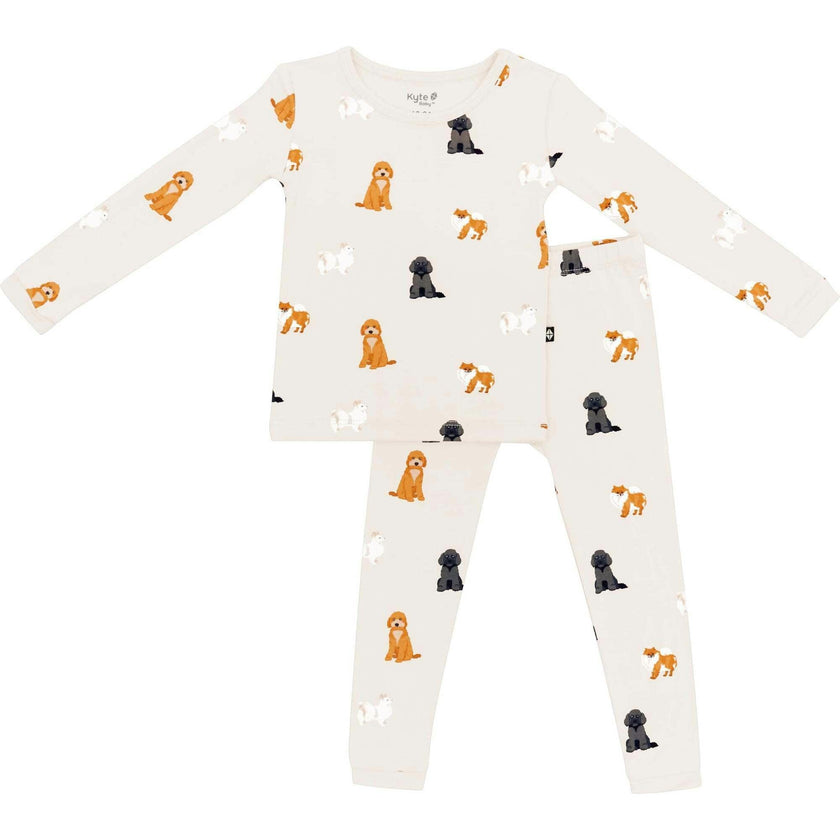 Toddler Pajama Set, Cream