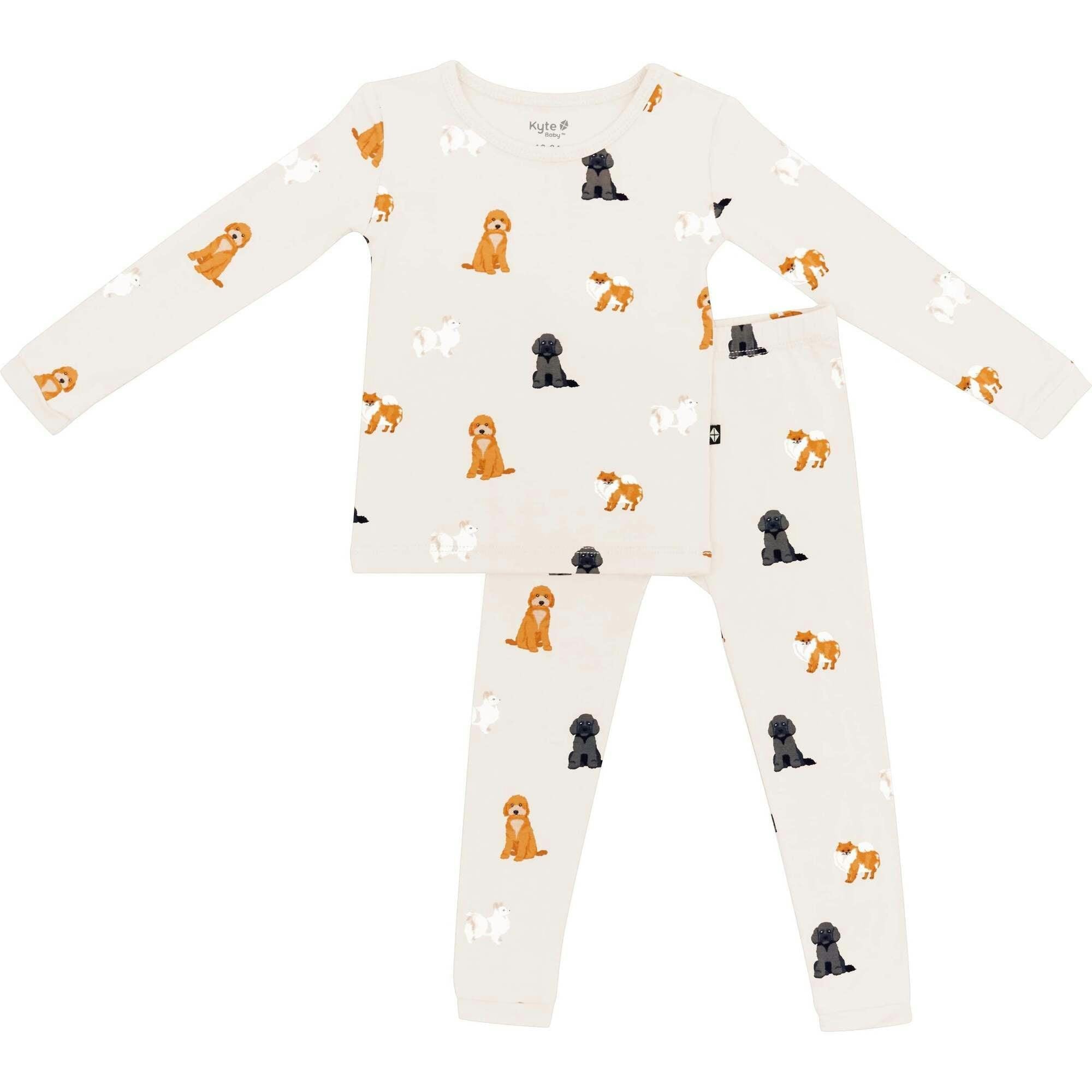 Toddler Pajama Set, Cream