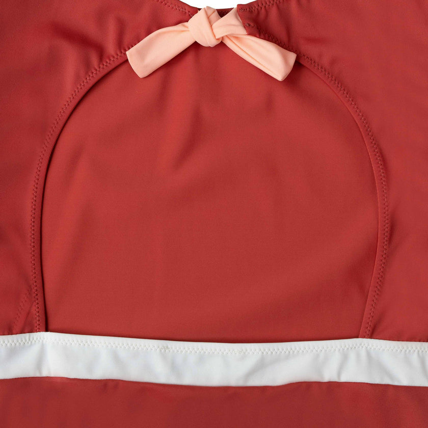 Jemima Surf Suit in Terracotta Peachpink