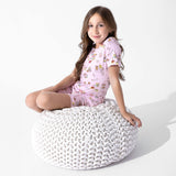 Tea Party Kids Pajama Short Set
