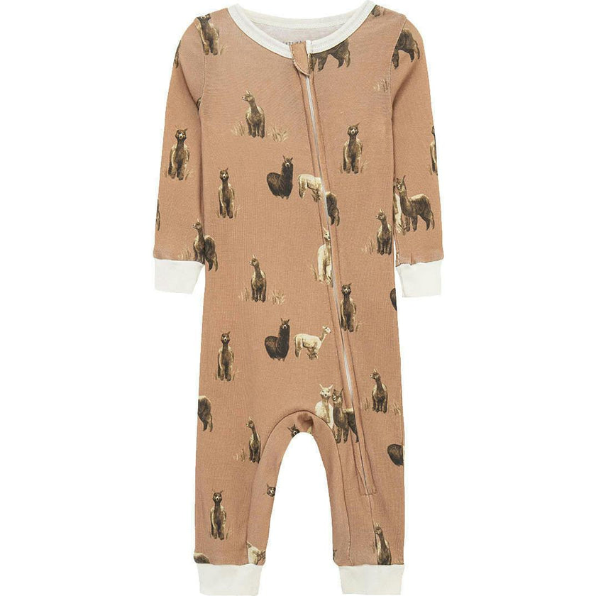 Organic Cotton Zipper Pajama