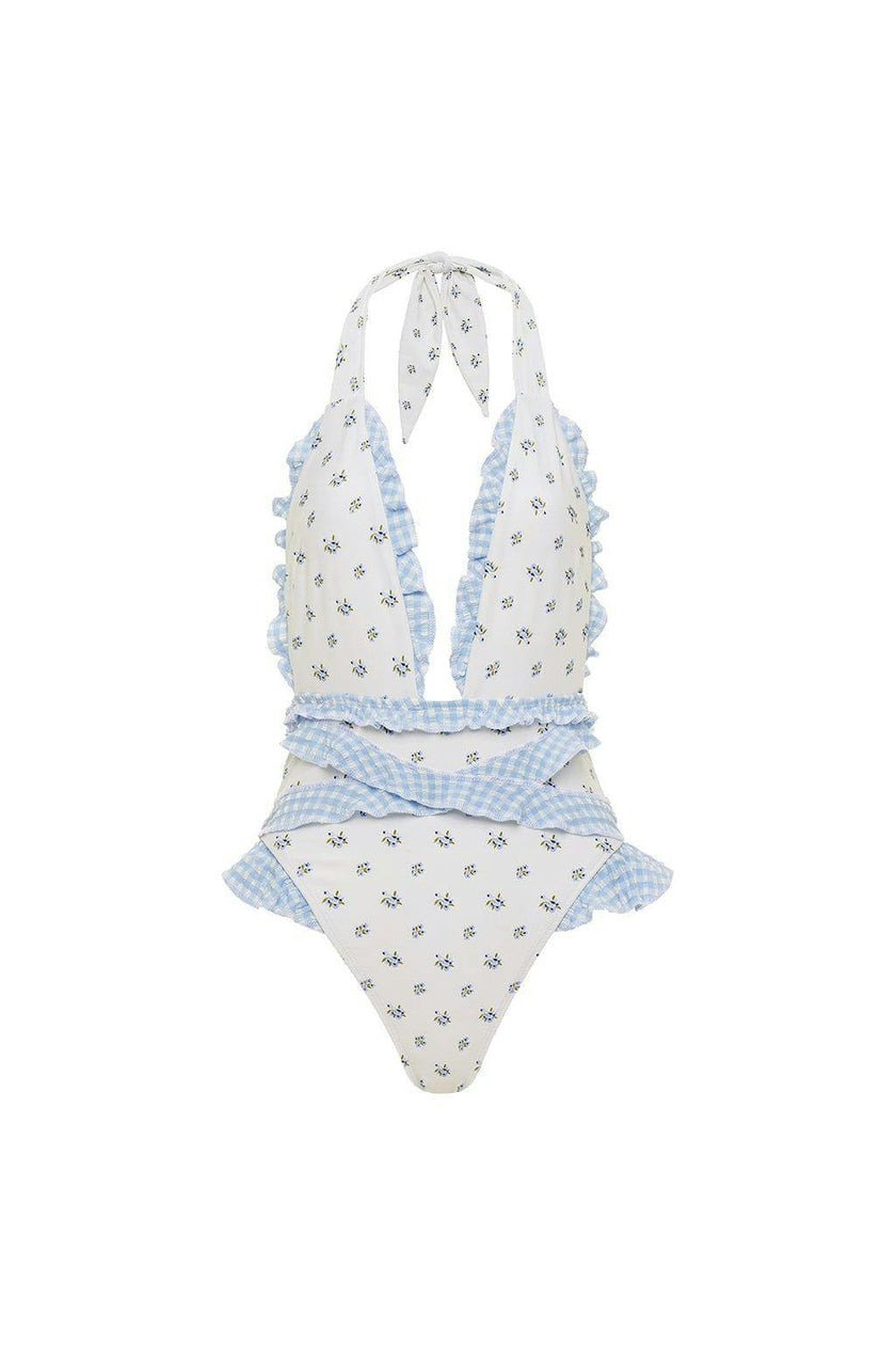 Tropez Ruffle Edge One-Piece