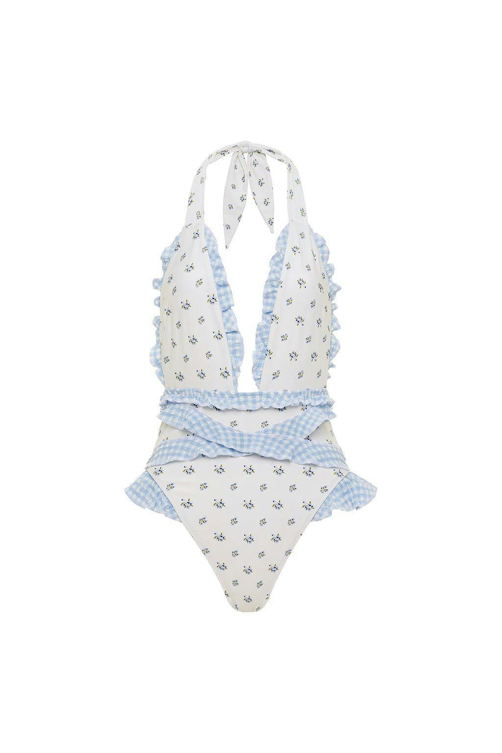 Tropez Ruffle Edge One-Piece