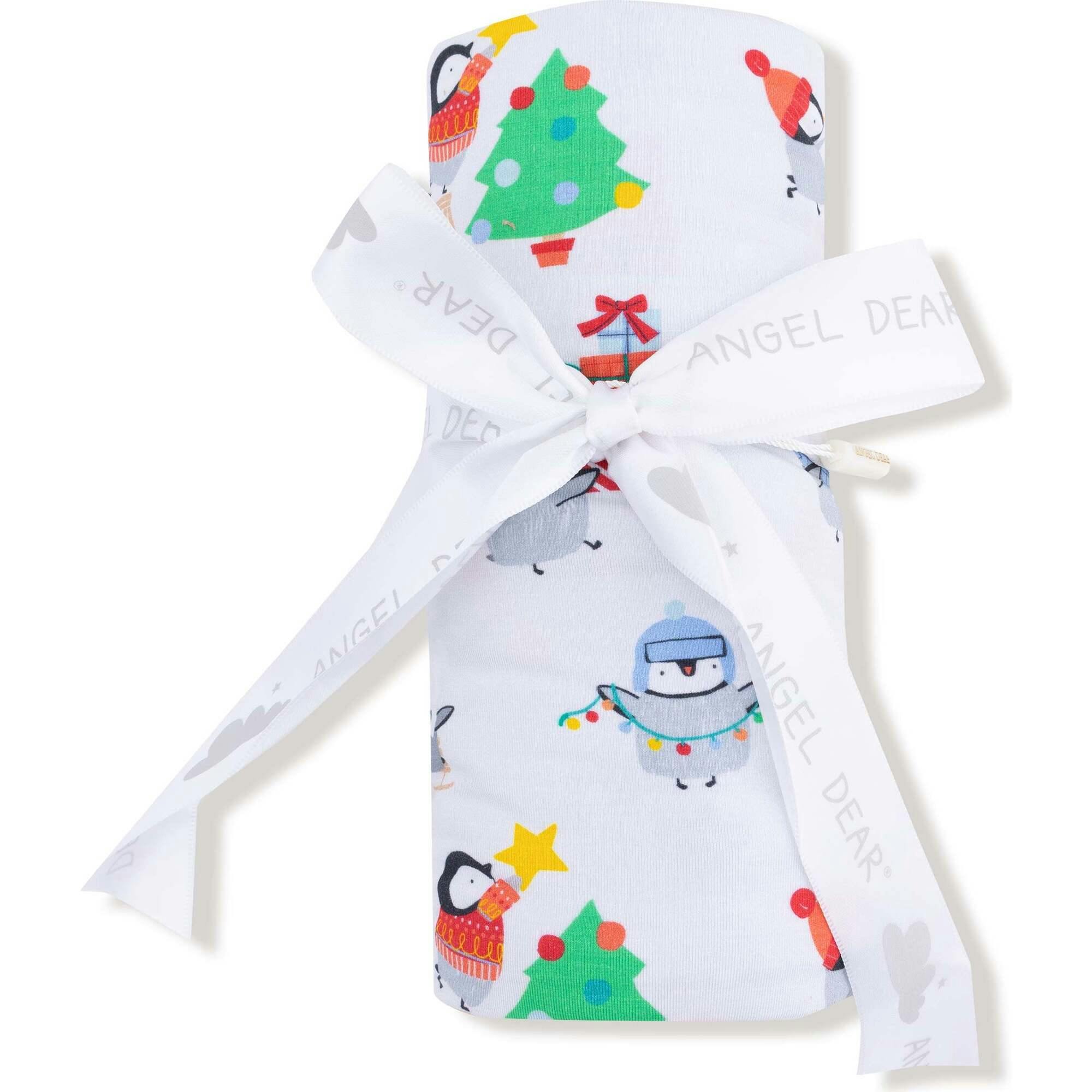 Holiday Penguins - Swaddle Blanket