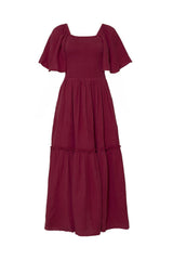Lennon Maxi Dress in Wildberry