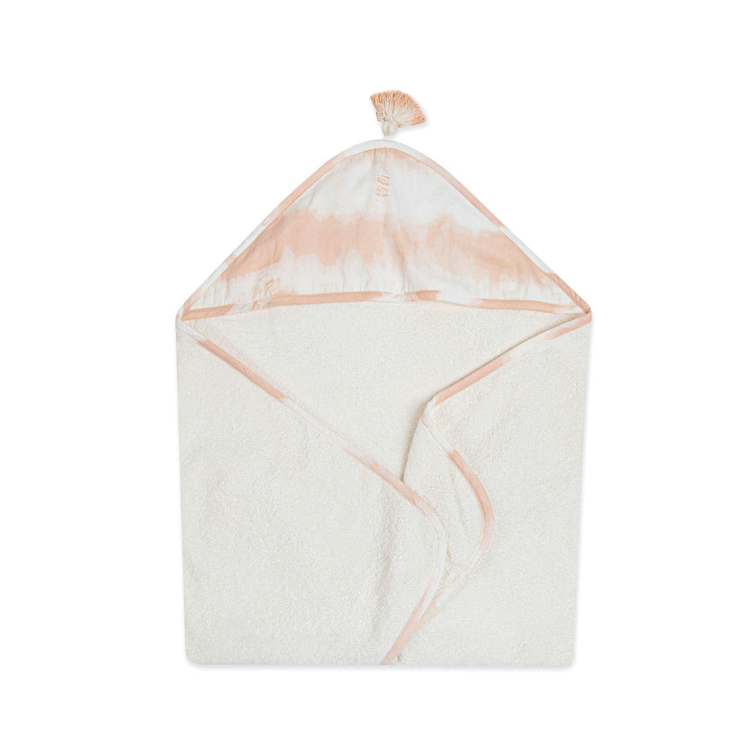 Parker Tie-Dye Hooded Baby Bath Towel