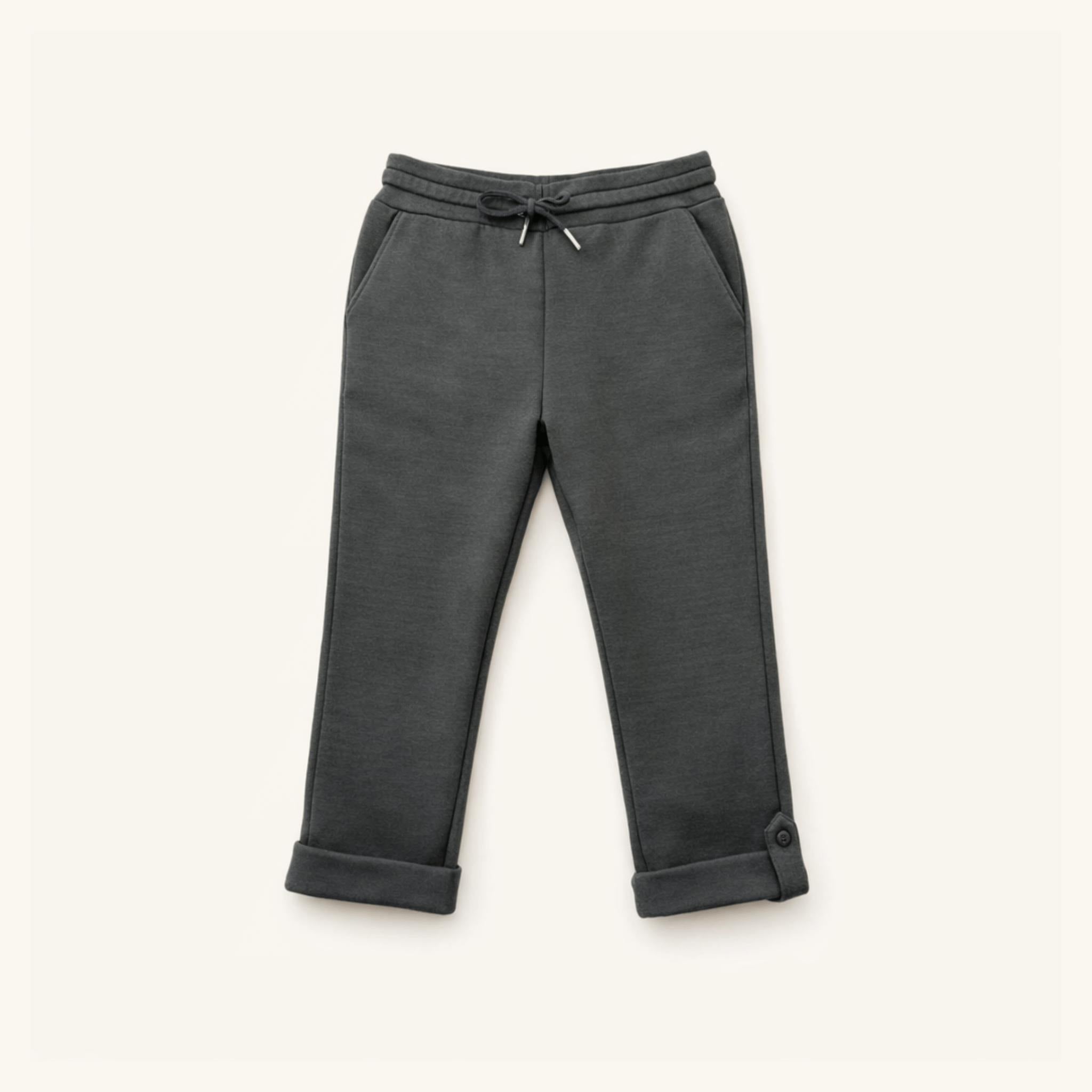 Boys' Sweat Pant in Dark Gray
