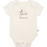 graphic bodysuit | two months milestone taupe