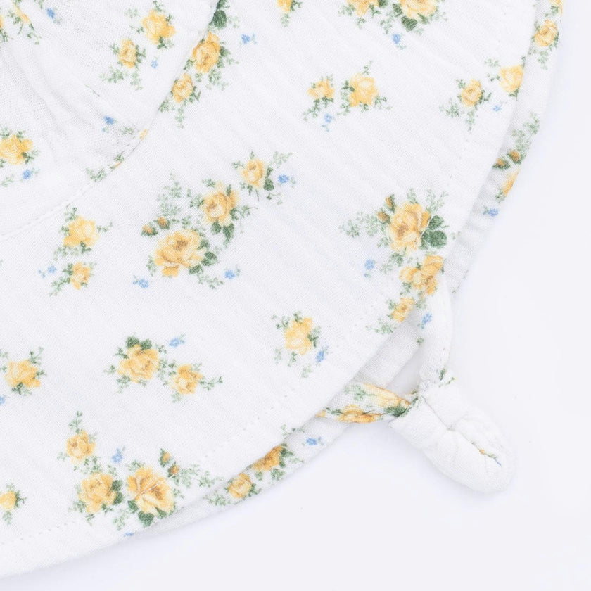 Sunshine Roses - Wide Brim Sun Hat