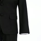 Black Peak Lapel Tuxedo Set