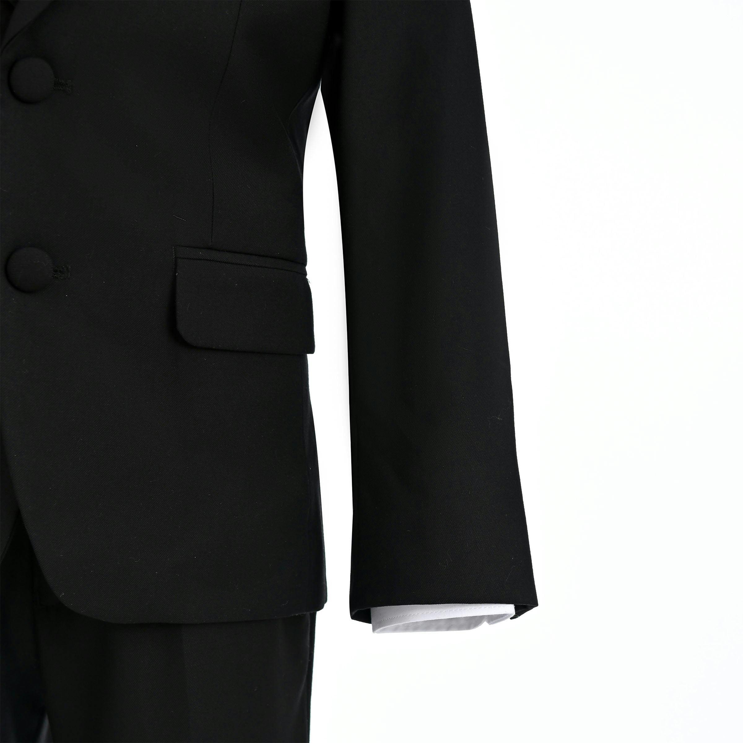 Black Peak Lapel Tuxedo Set