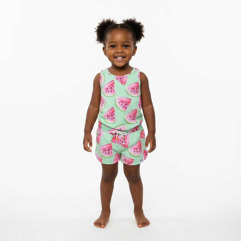 Tank Set in Watermelon