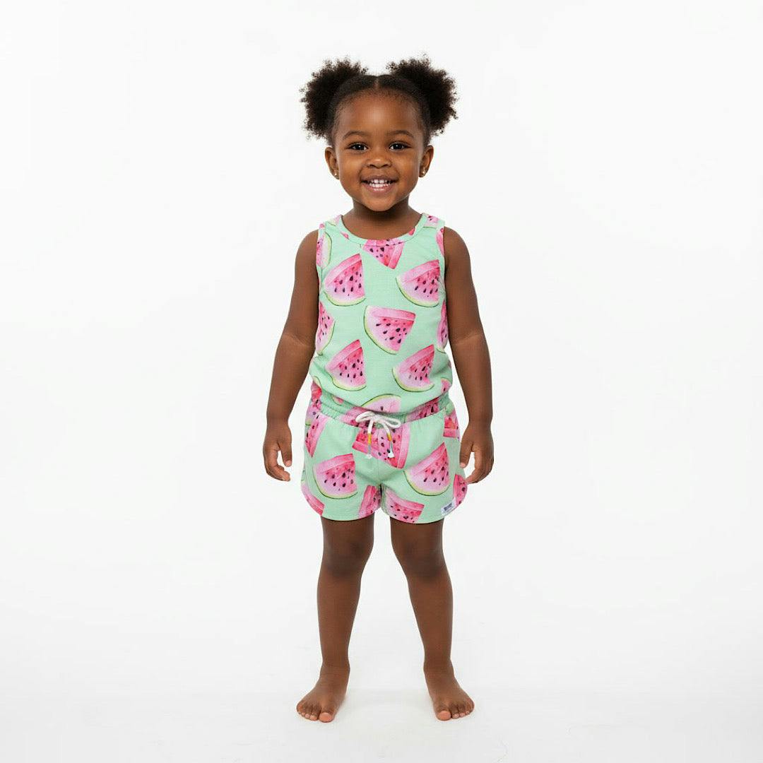 Tank Set in Watermelon