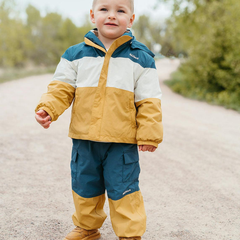 Harbor Stripe Cargo Windbreaker Pants