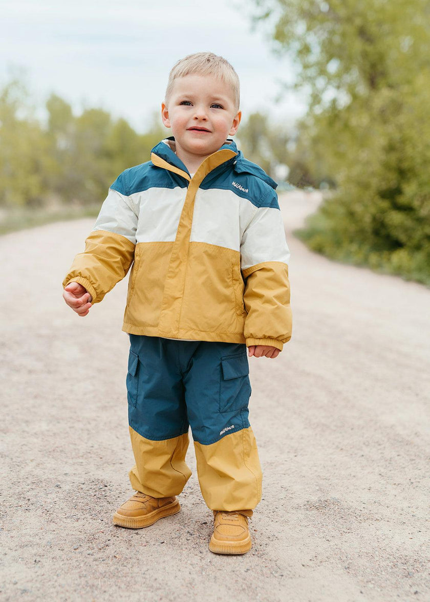 Harbor Stripe Cargo Windbreaker Pants