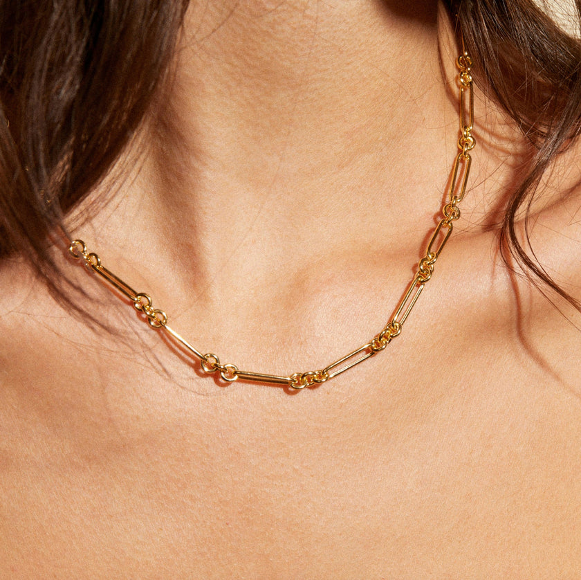 Esmé Paperclip Chain Necklace