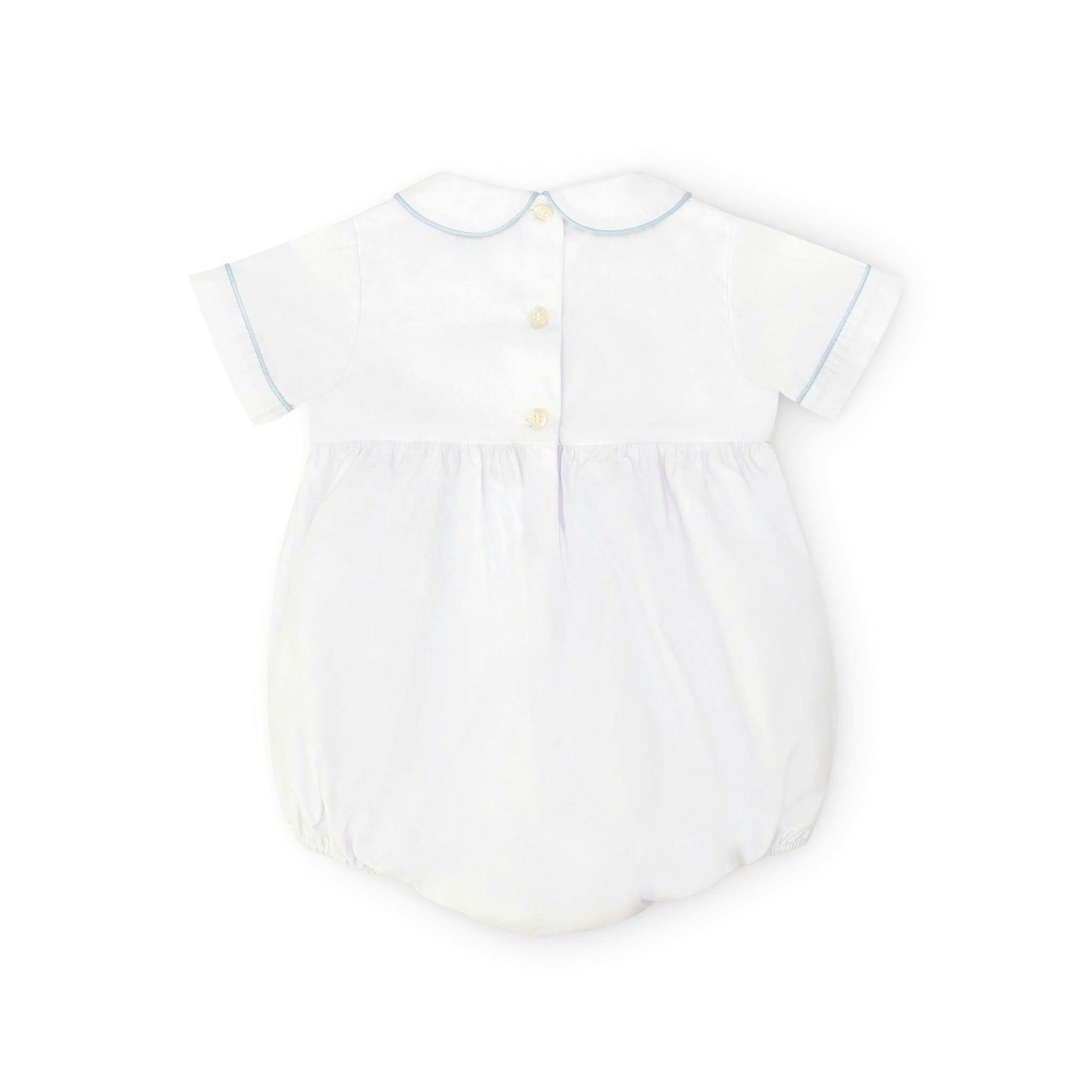 Charlie Bubble in Smocked Sailboats