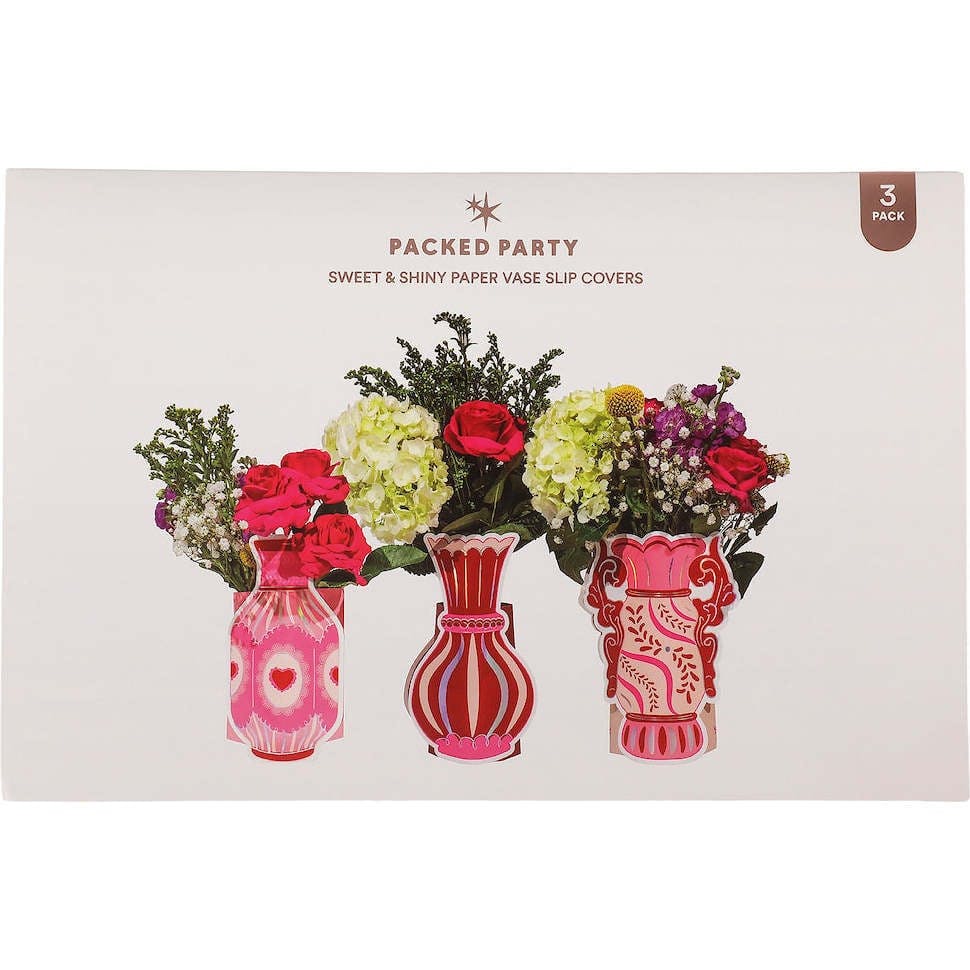 Fine China Pop-Up Vase Slip Covers (set of 3)