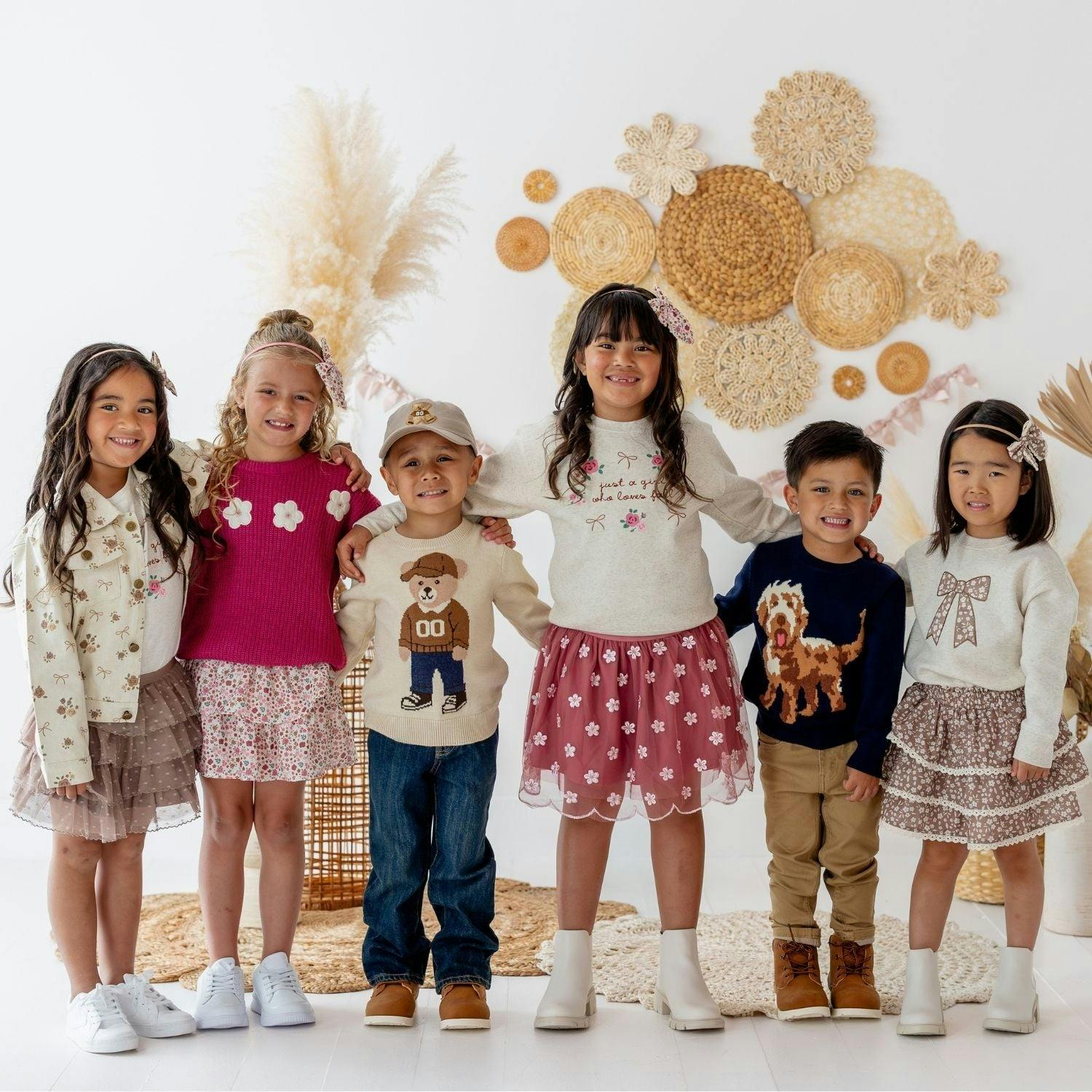 Floral Applique Sweater