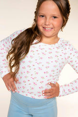 Ultra-Soft Ribbed Long Sleeve Fitted Tee