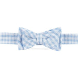 Classic Seersucker Bow Tie, Blue