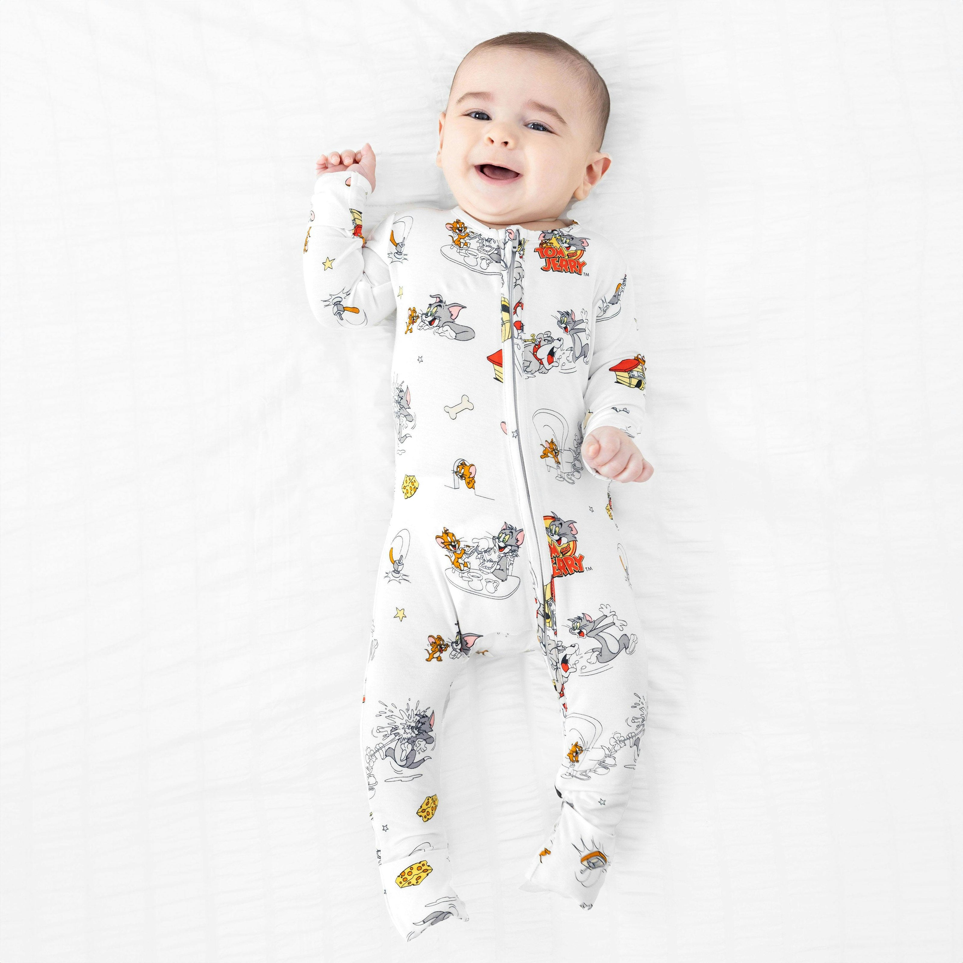Tom & Jerry: Classic Bamboo Convertible Footie