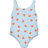 Textured Hearts Swimsuit, Multi